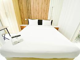 Homey 1Br Without Living Room At Amartha View Apartment