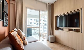 Homelike Pinheiros - Apartamentos em Pinheiros a uma quadra da Faria L