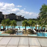 2-bedroom next-door apartments are available, each good for 12 guests,