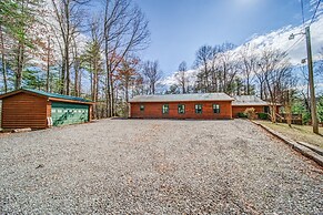 Blueridge Lodge Wrap-around Deck