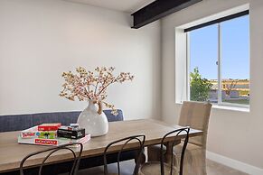 Upscale Waterfront Estate With Mountain Sunset Views