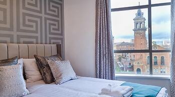 Luxury Apartment Canal View Castlefield - Parking
