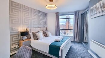 Luxury Apartment Canal View Castlefield - Parking