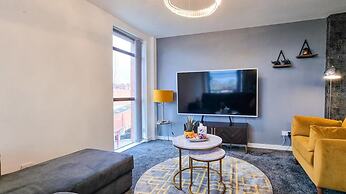 Luxury Apartment Canal View Castlefield - Parking