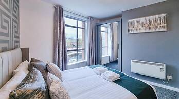 Luxury Apartment Canal View Castlefield - Parking