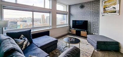 Luxury Spacious City Centre Apartment Amazing View