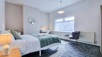 White Cozy House With Pool Table Game Room