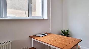 White Cozy House With Pool Table Game Room