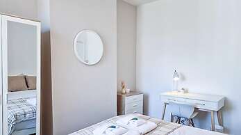 White Cozy House With Pool Table Game Room