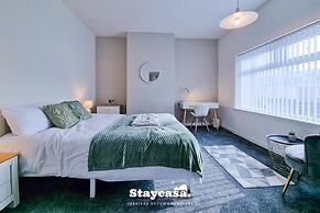 White Cozy House With Pool Table Game Room