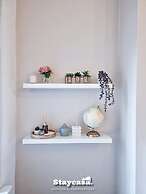 White Cozy House With Pool Table Game Room