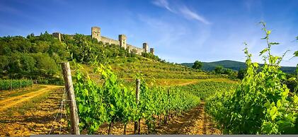 Family Tuscany Home Close Via Francigena