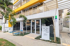 Estúdio Moderno com AC e Rooftop