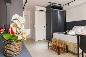 Estúdio Moderno com AC e Rooftop