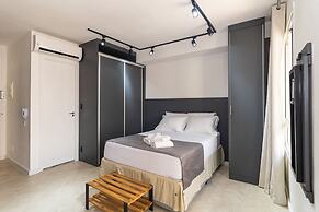 Estúdio Moderno com AC e Rooftop