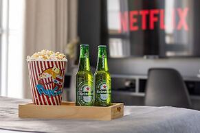 Estúdio Moderno com AC e Rooftop