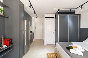 Estúdio Moderno com AC e Rooftop