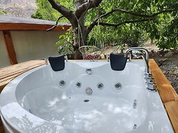 Cabaña de montaña (jacuzzi exterior)