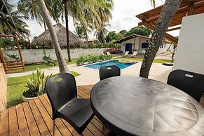 Maravilhosa casa pé na areia em Itamaracá