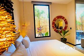 Studio Private Pool Natural Lighted Boho Chic