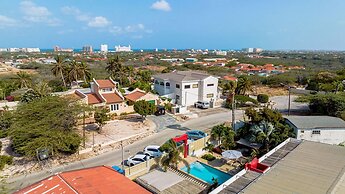 Sunny Pool Haven in the Heart of Aruba Pool BBQ