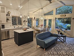 Luxury ocean dock pool villa