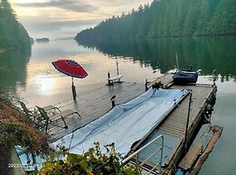 Luxury ocean dock pool villa