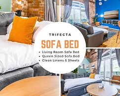 100 Year-old Historic Brick 2BR Loft Large Patio2