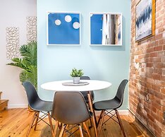 100 Year-old Historic Brick 2BR Loft Large Patio2