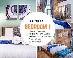 100 Year-old Historic Brick 2BR Loft Large Patio2