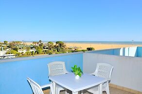 Sea View Apartment With Balcony and Swimming Pool