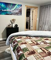 Log cabin in heart of Anchorage