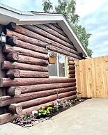 Log cabin in heart of Anchorage