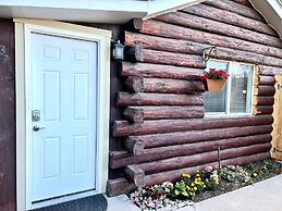 Log cabin in heart of Anchorage