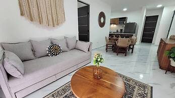 Moderno Departamento Vacacional En Playa