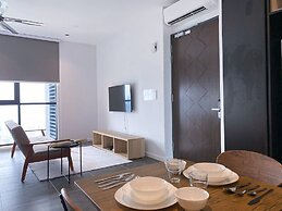 High Floor KL View Scarletz Suite