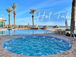 Quiet Beachfront Condo With Pools Private Beach
