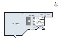 Sanders City - Spacious Studio Apartment