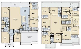 Veranda Palm Resort 15br 34 People Pool Spa Villa