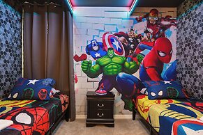 Private Theater Game Loft 10br Villa Pool Spa