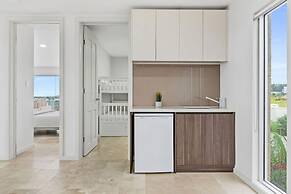 Cliffside Castle With Bay And City Views