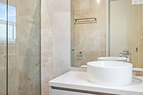 Cliffside Castle With Bay And City Views