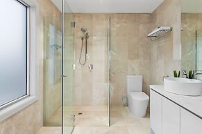 Cliffside Castle With Bay And City Views