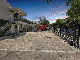 Peaceful decor Wynwood Art District BBQ