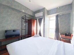 Homey And Good Choice Studio At Amartha View Apartment