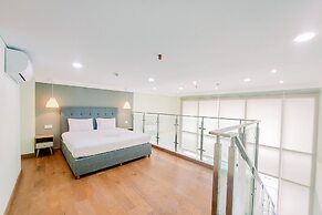 Big Studio Loft Apartment at The Reiz Condominium Medan By Travelio