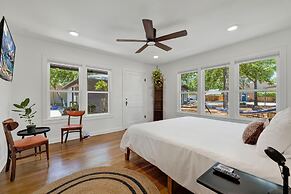 Walk to Schlitterbahn With Firepit