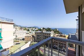 Panoramic sea View in Nervi