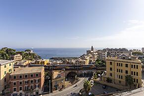 Panoramic sea View in Nervi