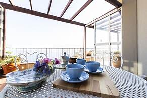 Panoramic sea View in Nervi